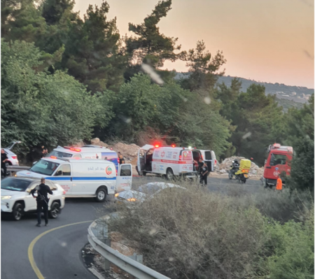 إصابة خطيرة بحادث طرق على شارع ميعامي بام الفحم